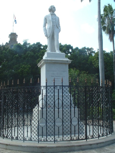 Estatua de Carlos M. de Cspedes- Clicken Sie hier um zu vergrössern -