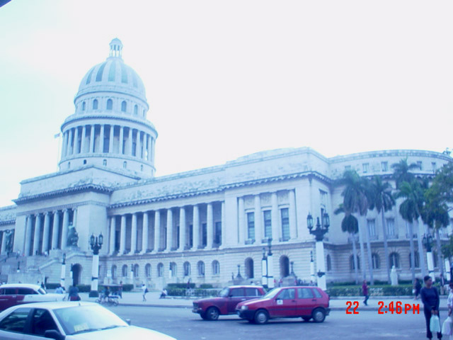 La Estatua de la República del Capitolio en restauración. Dar Clir para Ampliar la foto