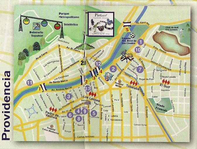 Ver Mapa e Informaciones de Providencia