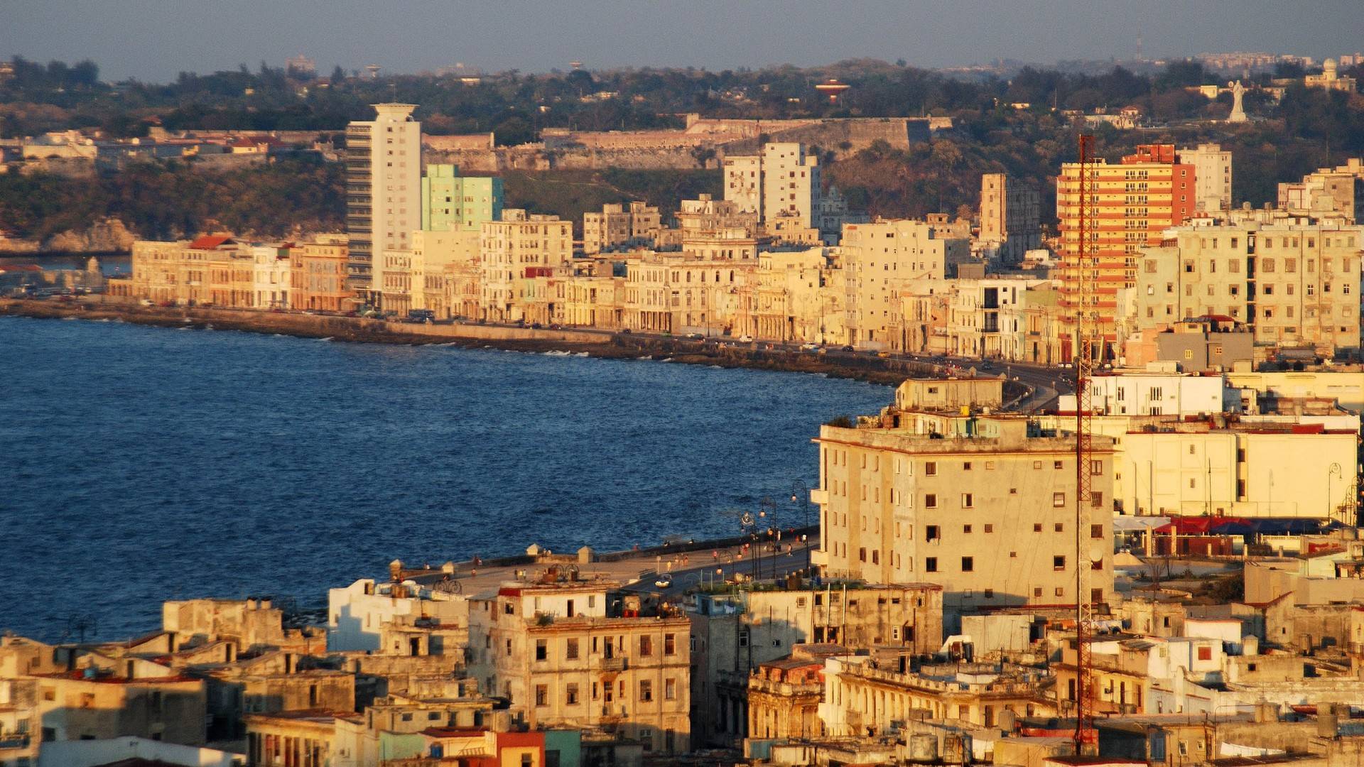 Cuban Malecon view