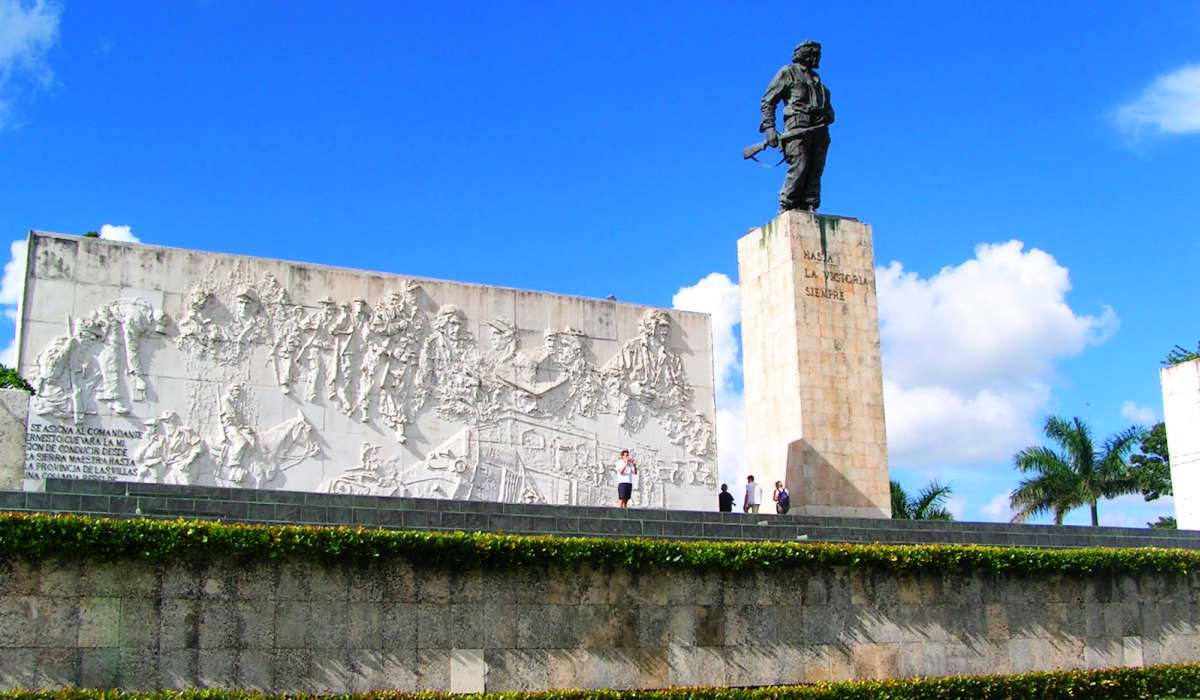 You will see Ch Guevara Memorial